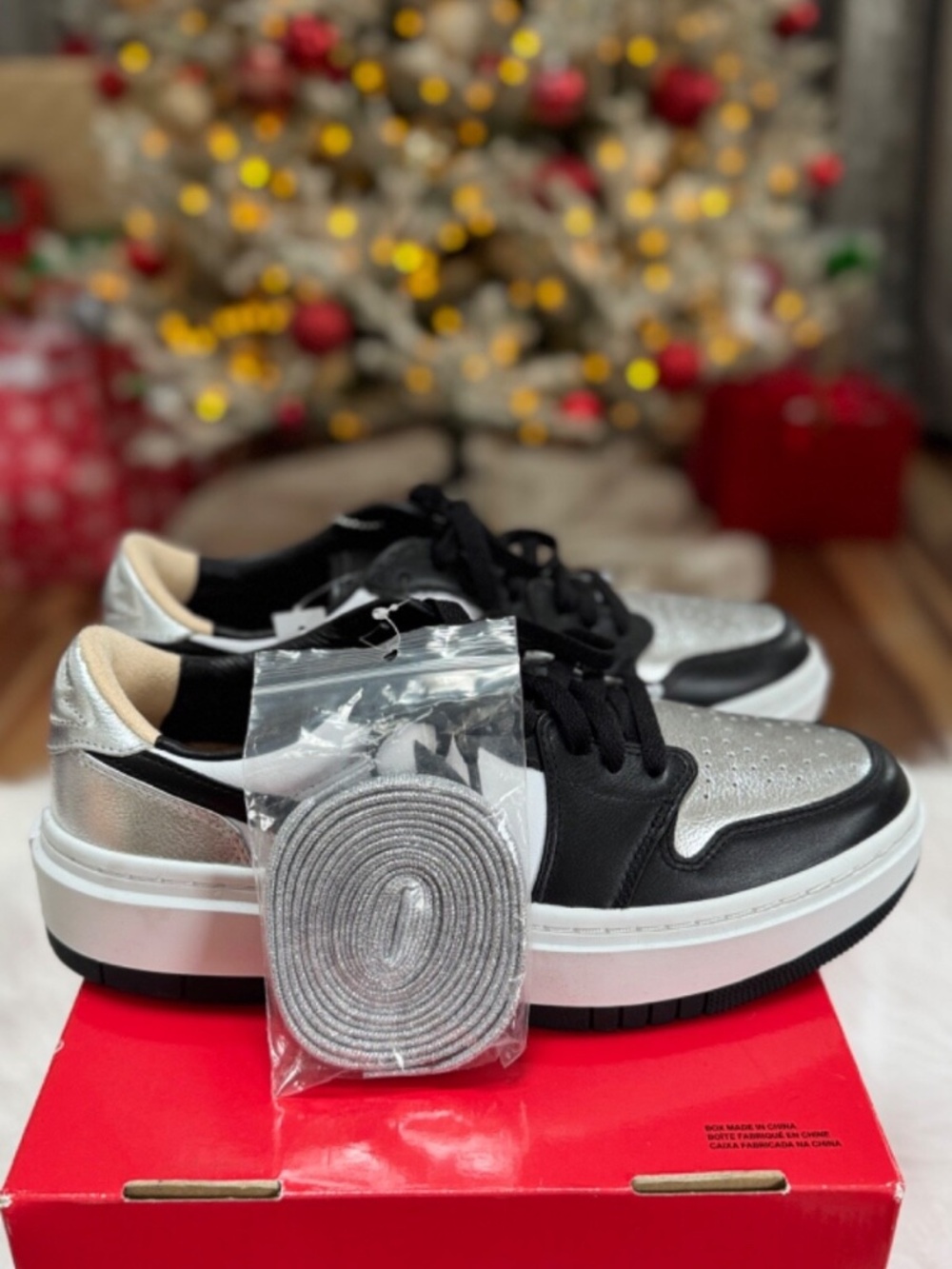 NEW! Nike Air Jordan 1 Elevate Low SE Metallic Silver Toe | Size: 10.5 | DQ8561 - Picture 4 of 5